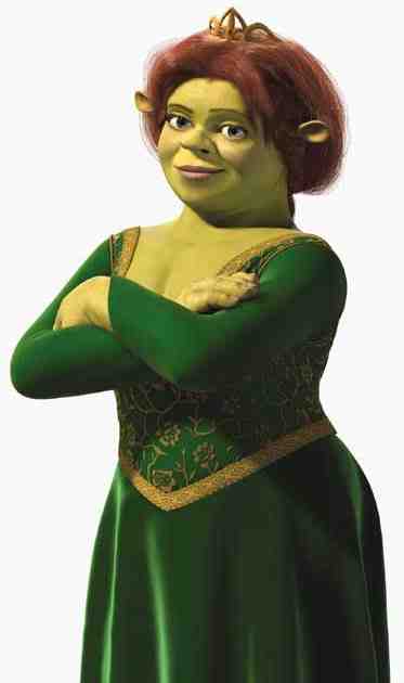 shrek, fiona